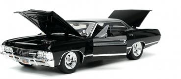 Jada Modellauto Hollywood Rides Supernatural Dean Winchester 1967 Chevy Impala 1:24 253255037