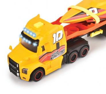 Dickie Spielfahrzeug Auto Go Real / City Sea Race Truck 203747009