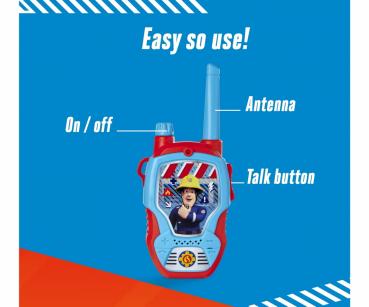 Jada Rollenspielzeug Fireman Sam Walkie Talkie 203092005