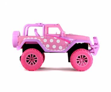 Jada ferngesteuertes Fahrzeug Auto Minnie Mouse Jeep Wrangler 1:16 253076000