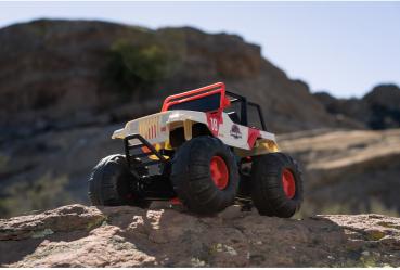 Jada ferngesteuertes Fahrzeug Auto Hollywood R. RC Jurassic World Sea and Land Jeep 1:16 253255045