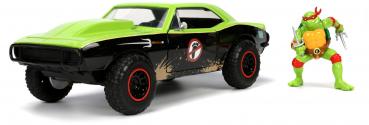 Jada Modellauto Hollywood Rides Turtles Raphael Chevy Camaro 1:24 253285001