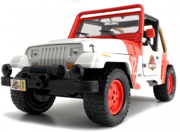 Jada Modellauto Hollywood Rides Jurassic World 1992 Jeep Wrangler 1:24 253253005