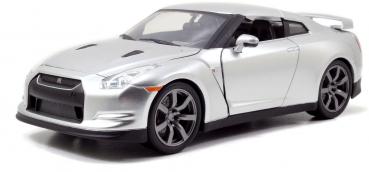 Jada Modellauto Hollywood Rides Fast & Furious 2009 Nissan GT-R 1:24 253203082