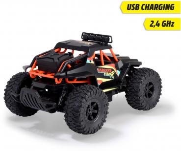 Dickie ferngesteuertes Fahrzeug Auto Go Crazy RC Badland Explorer 201107005