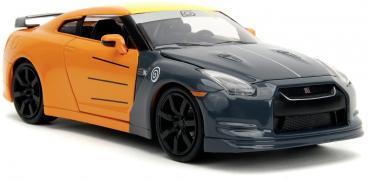 Jada Modellauto Hollywood Rides Naruto 2009 Nissan GT-R mit Figur 1:24 253255054