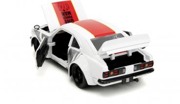 Jada Modellauto Hollywood Rides One Punch Man 1974 Mazda RX-3 mit Figur 1:24 253255058