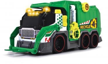 Dickie Spielfahrzeug Müllwagen Go Action / City Heroes Recycling Truck 203307001