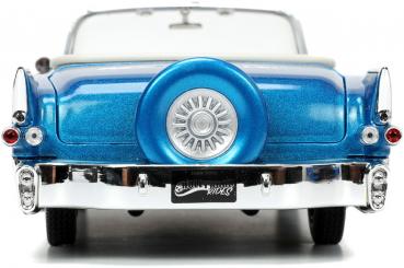 Jada Modellauto Hollywood Rides M&Ms Blue & 1956 Cadillac Eldorado mit Figur 1:24 253255067