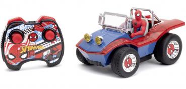 Jada ferngesteuertes Fahrzeug Auto Hollywood Rides RC Marvel Spider-Man Buggy 1:24 253223025