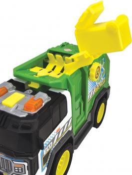 Dickie Spielfahrzeug Müllwagen Auto Go Action / City Heroes Recycle Truck 203306021