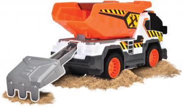 Dickie Spielfahrzeug Baustelle LKW Auto Go Action / City Heroes Dump Truck 203306025