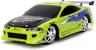 Jada ferngesteuertes Fahrzeug Auto Hollywood Rides RC Fast & Furious 1995 Mitsubishi 1:16 253206014