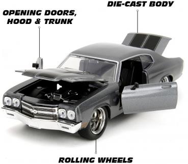 Jada Modellauto Hollywood Rides Fast & Furious 1970 Chevrolet SS 1:24 253203099