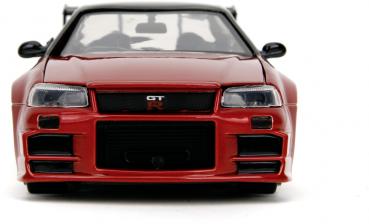 Jada Modellauto Hollywood Rides Godzilla Nissan Skyline GTR 1:24 253253024