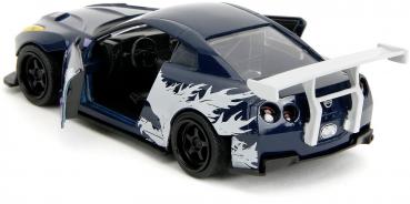 Jada Modellauto Hollywood Rides Godzilla 2009 Nissan GTR R35 1:32 253252054