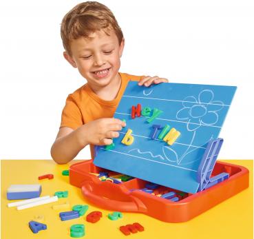 Simba Spielzeug Spielwelt Tafeln ART & FUN ABC Magnettafel im Koffer 106304026