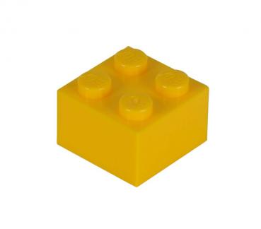 Simba Konstruktionsspielzeug Bausteine Blox 100 Teile 4er gelb 104114110