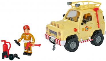 Simba Spielfahrzeug Feuerwehr Feuerwehrmann Sam 4x4 Geländewagen mit Figur 109252511