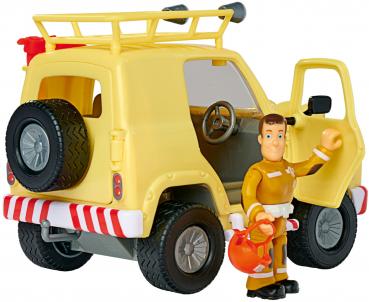 Simba Spielfahrzeug Feuerwehr Feuerwehrmann Sam 4x4 Geländewagen mit Figur 109252511