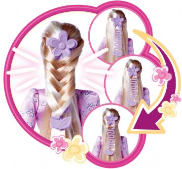 Simba Puppe Steffi Love Flower Hair extralange Haare mit Flechthilfe 105733640