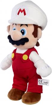 Simba Plüsch Stofftier Super Mario Feuer Mario Plüsch 30cm 109231535