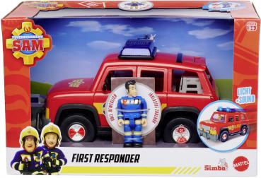 Simba Spielfahrzeug Feuerwehr Feuerwehrmann Sam First Responder Fahrzeug 109252658