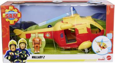 Simba Spielfahrzeug Feuerwehr Feuerwehrmann Sam Hubschrauber Wallaby II 109252655