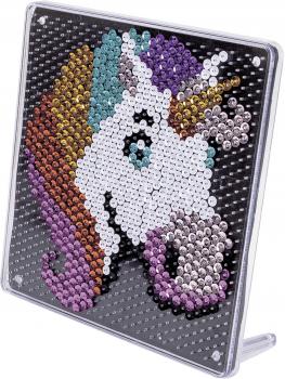 Simba Spielzeug Kreativ ART & FUN 700 Sequins Einhorn Platte mit Stift 106374703