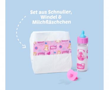 Simba Puppe Zubehör New Born Baby First Nursing Set 105562487