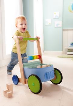 HABA Babywelt Lauflernwagen Farbenspaß 1006432001