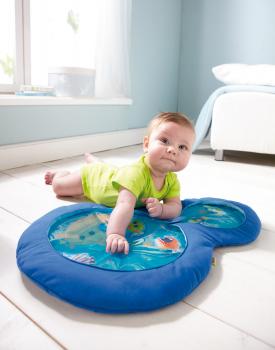 HABA Babywelt Spieltrainer Wasser Spielmatte Kleine Taucher 1301184001