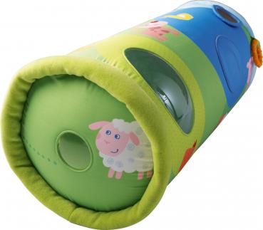 HABA Babywelt Spieltrainer Krabbelrolle Bauernhof 1301197001