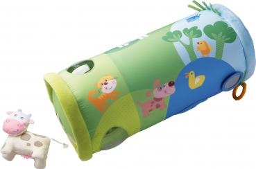 HABA Babywelt Spieltrainer Krabbelrolle Bauernhof 1301197001