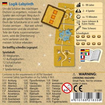 HABA Supermini-Mitbringspiel Logikspiel Logik Labyrinth 1301886001