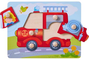 6 Teile HABA Kinder Greifpuzzle Feuerwehr 1302536001