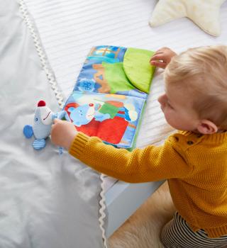 HABA Babywelt Babyspielbuch Stoffbuch Gute Nacht 1304211001