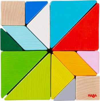 HABA Kleinkindwelt 3D Legespiel Tangram Würfel 1305778001