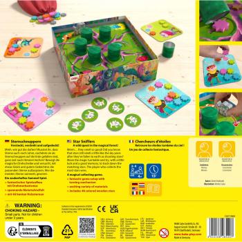 HABA Kinderspiel Gedächtnisspiel Sternschnuppern, Sammelspiel 1307119001