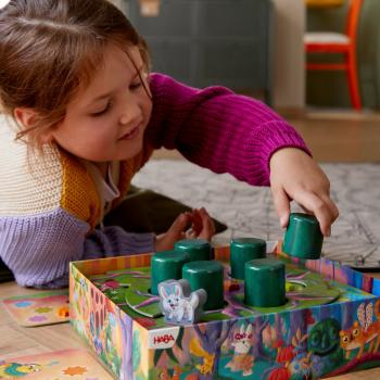 HABA Kinderspiel Gedächtnisspiel Sternschnuppern, Sammelspiel 1307119001