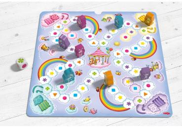 HABA Kinderspiel Spielsammlung Einhorn Glitzerglück – Spielesammlung 2010879001