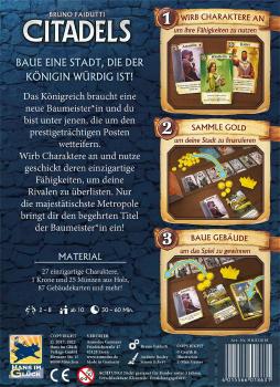 Hans im Glück Kartenspiel Strategiespiel Citadels HIGD1018