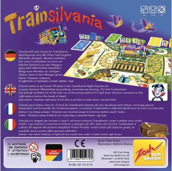 Zoch Kinderspiel Wettlaufspiel Trainsilvania 601105170