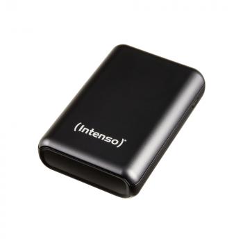 Intenso Powerbank mobile Ladestation A10000 QuickCharge 10000 mAh 1x USB Typ A und C OUT schwarz