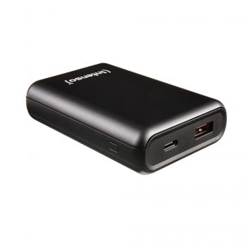 Intenso Powerbank mobile Ladestation A10000 QuickCharge 10000 mAh 1x USB Typ A und C OUT schwarz