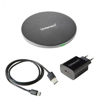 Intenso Wireless Charger BA2 Output Induktive Ladestation schwarz