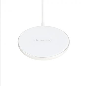 Intenso Magnetic Wireless Charger MW1 magnetisches Induktionsladepad weiß