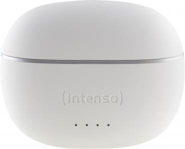 Intenso True Wireless Kopfhörer T302A Bluetooth Buds mit Akku weiß