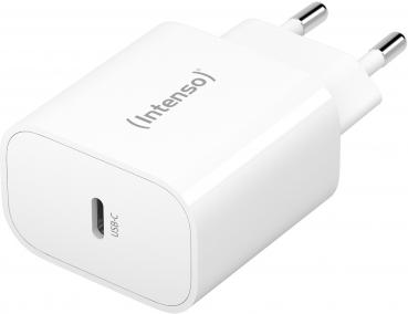 Intenso Ladegerät Power Adapter 20 Watt W20C 1x USB-C für 1 Gerät weiß