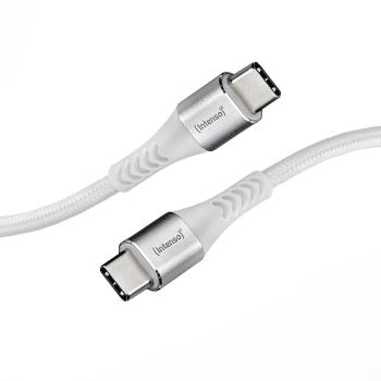 Intenso USB Kabel C315C Typ C - TYP C Nylon 1,5m max. 60W weiß